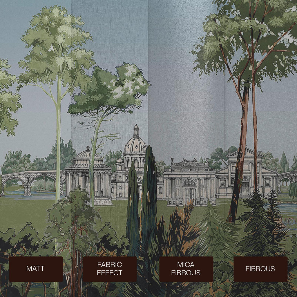 Stately Promenade Day Panoramic Bespoke Mural