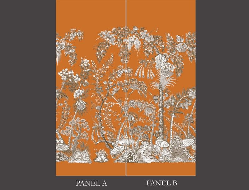 PALAMPORE PANEL A & B WALLPAPER (Atmosphere)