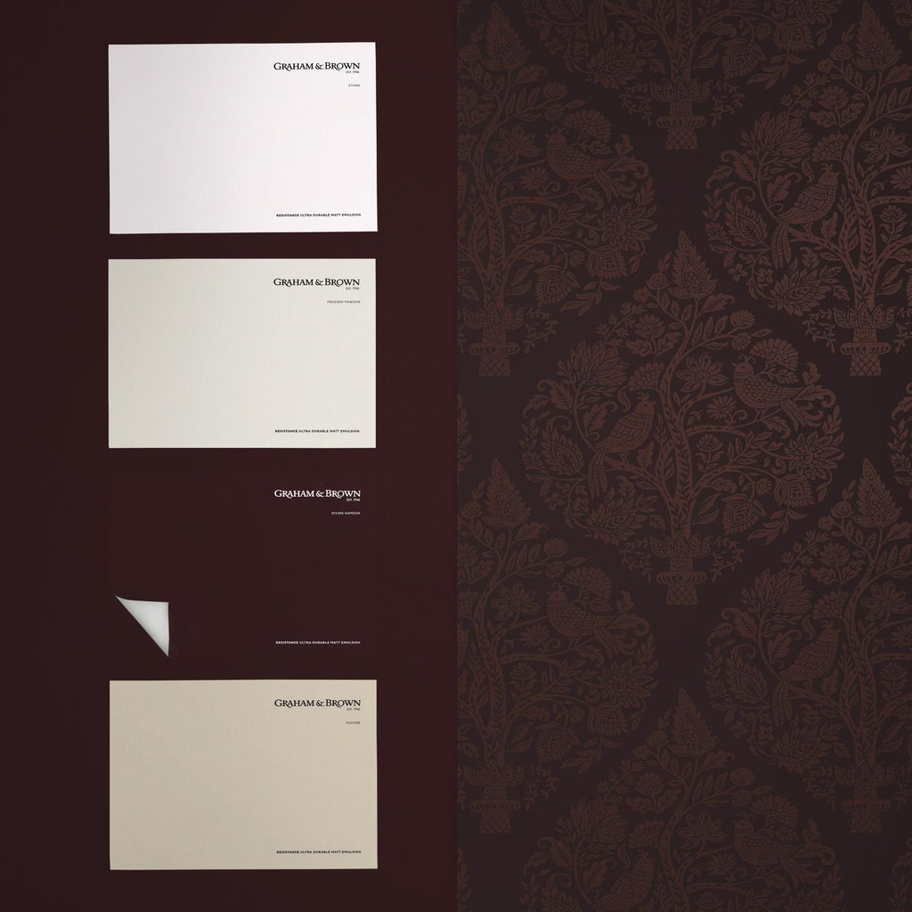 Woodland Fable Fig Wallpaper