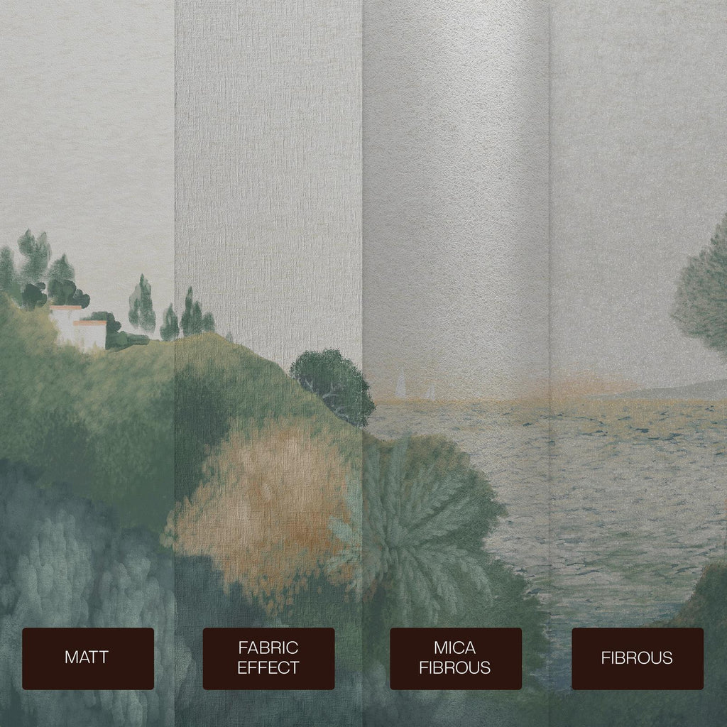 Coastal Horizon Soft Green Bespoke Mural