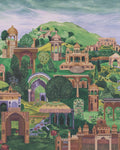 The Lost City Multicolour Bespoke Mural