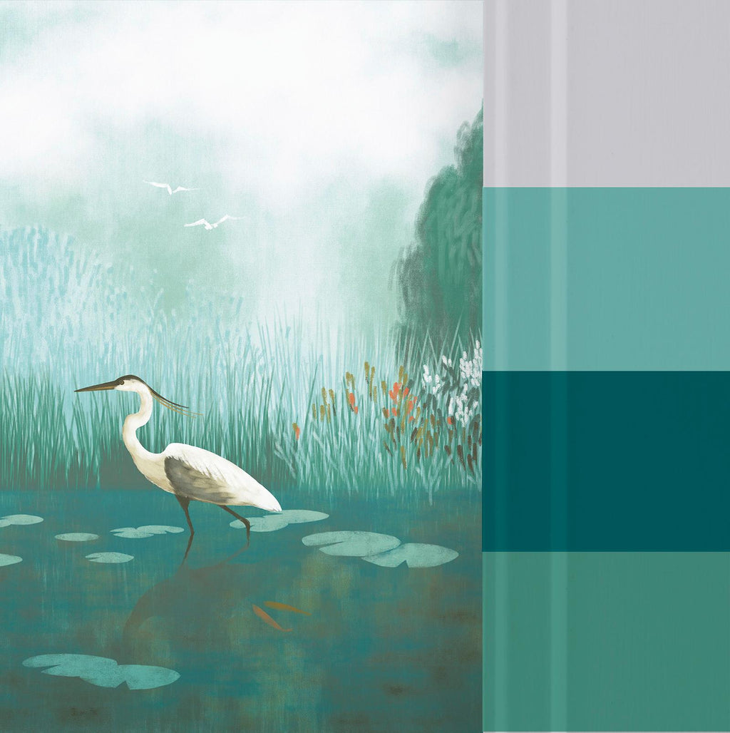 The Weeping Willow Green Bespoke Mural