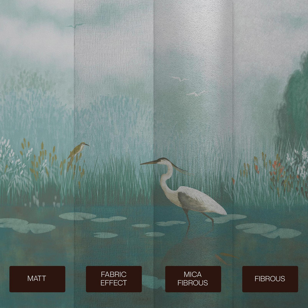 The Weeping Willow Green Bespoke Mural
