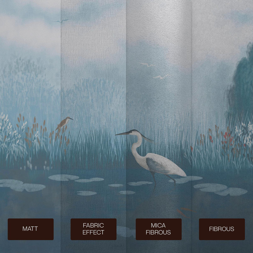 The Weeping Willow Teal Bespoke Mural
