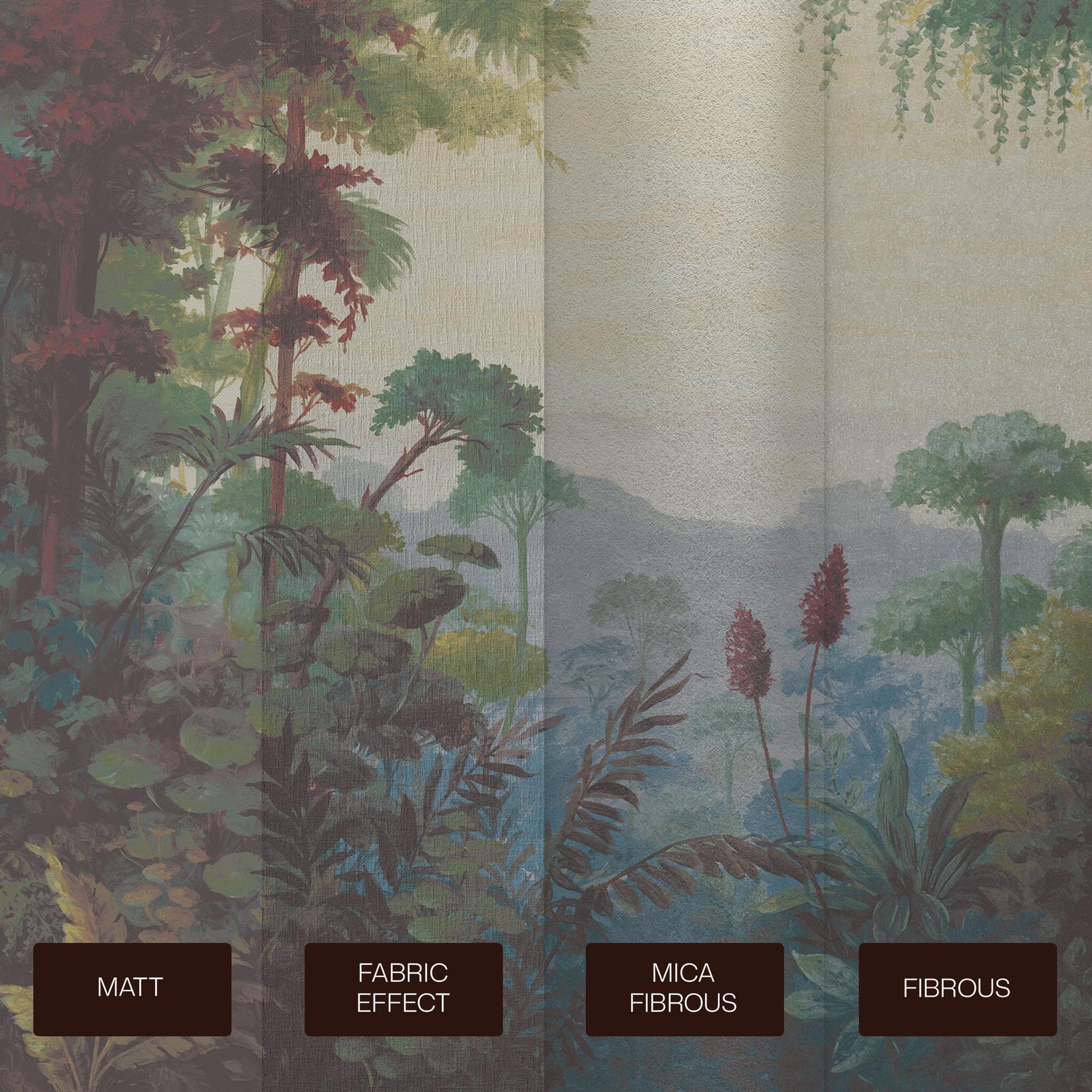 Jungle Vista Multicolour Bespoke Mural