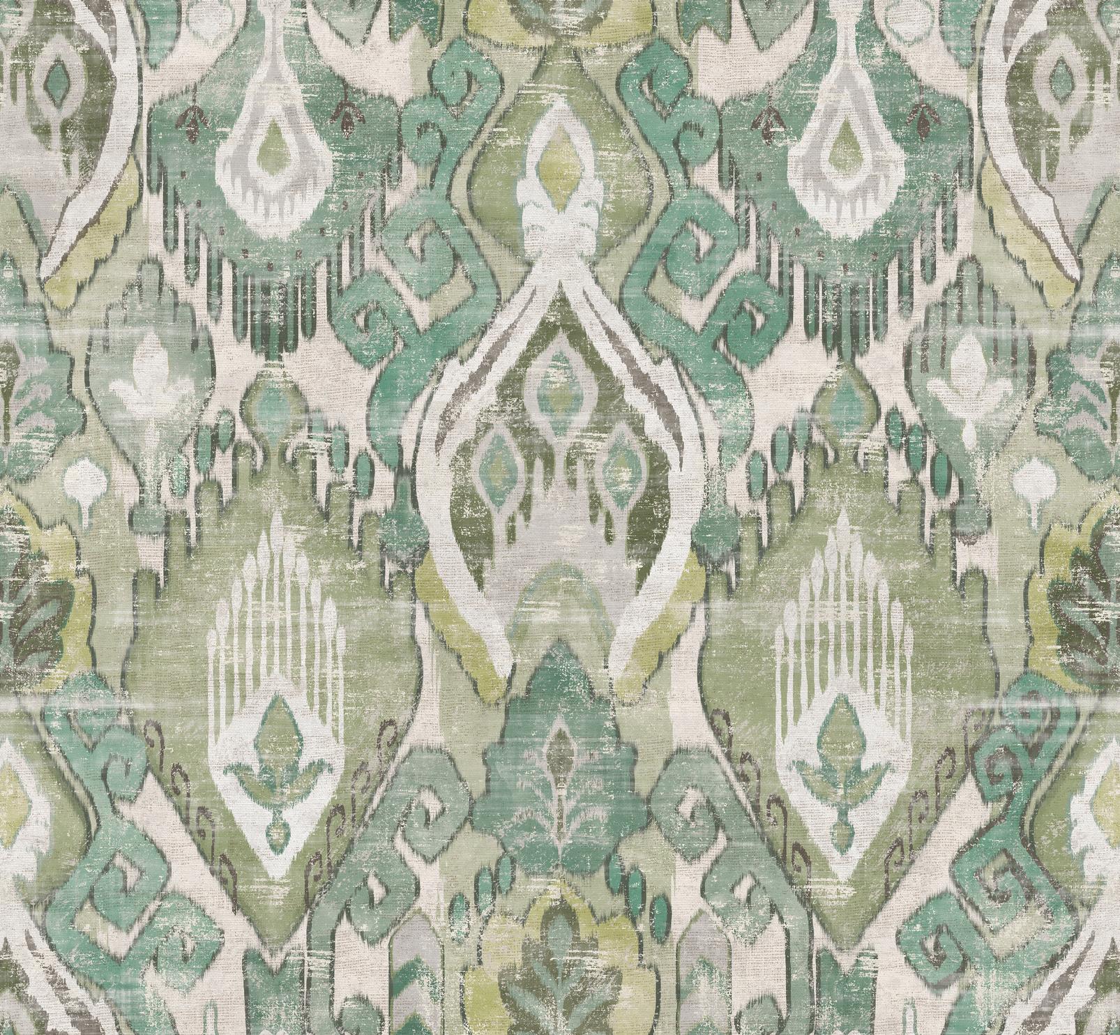 Daraee Tapestry Green  Wallpaper