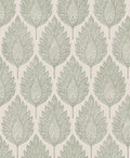 Flame Leaf Neutral  Wallpaper