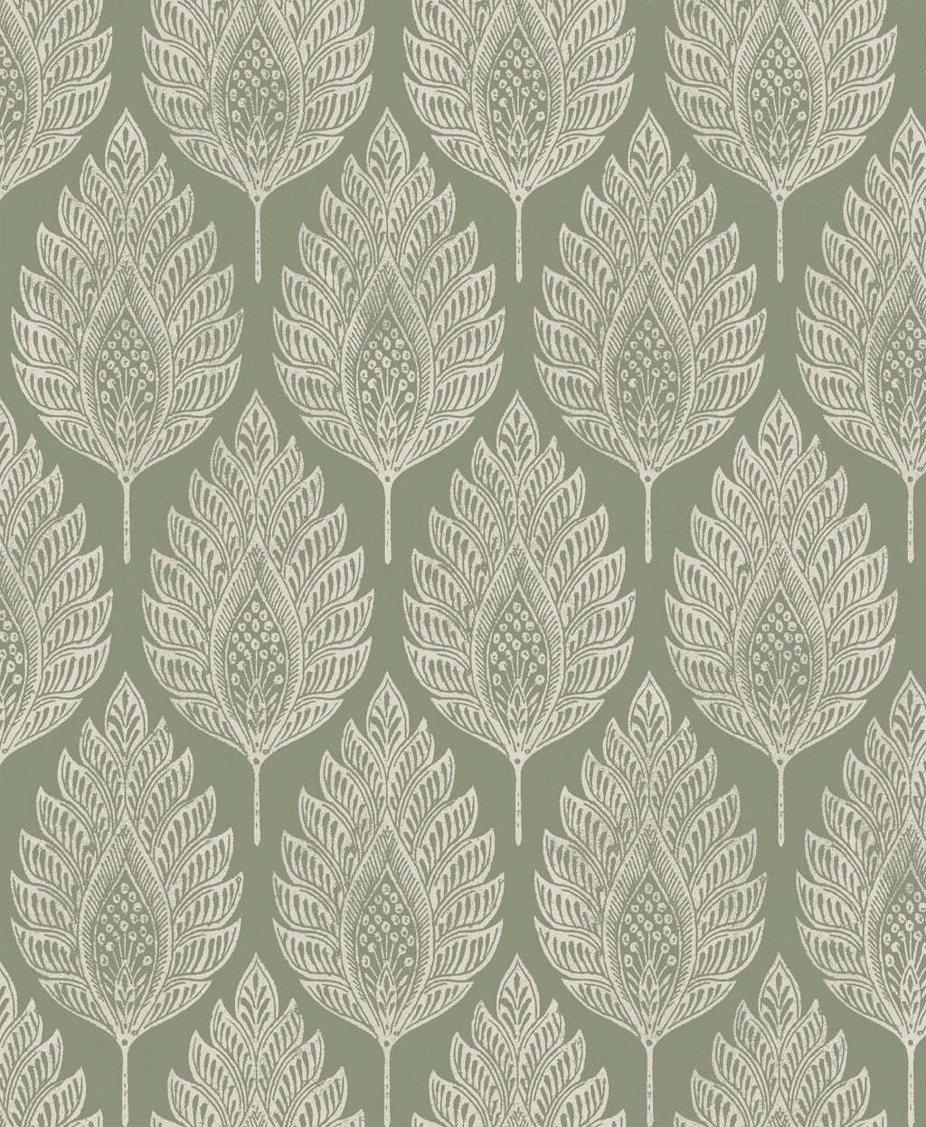 Flame Leaf Sage Wallpaper