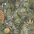 Jungle Jamboree Sage Wallpaper
