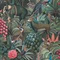 Jungle Jamboree Green Wallpaper