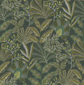 Vendura Weave Emerald Wallpaper