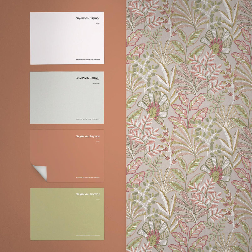 Vendura Weave Pink Wallpaper