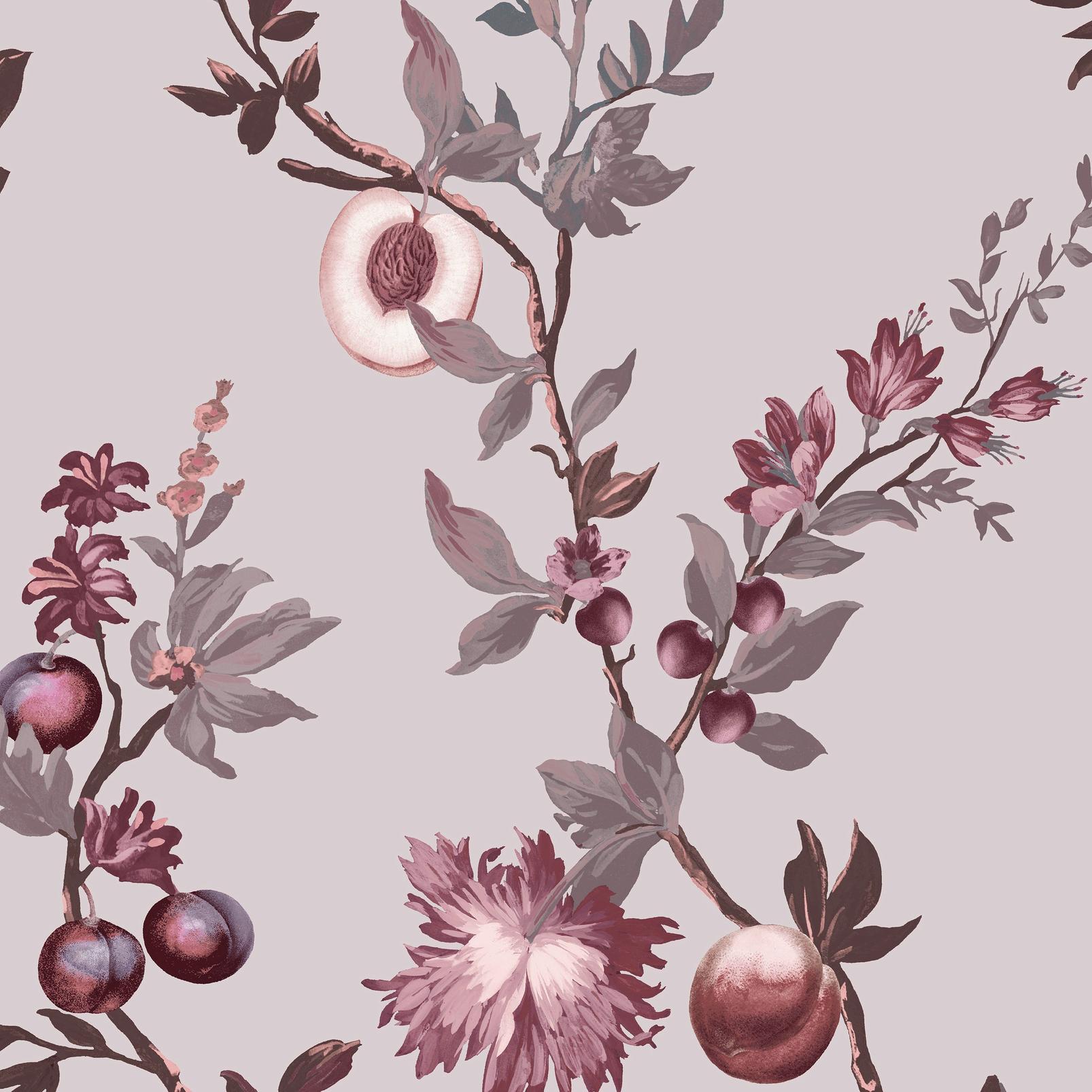 Allurium Pink Wallpaper