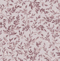 Archivist's Leaf Pink Wallpaper