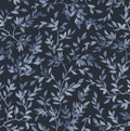Archivist's Leaf Navy Wallpaper