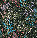 Painterly Flora Black  Wallpaper
