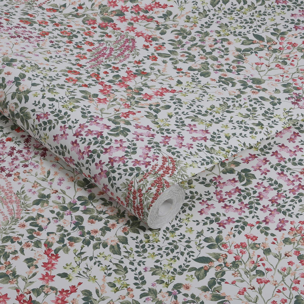 Painterly Flora Day Wallpaper