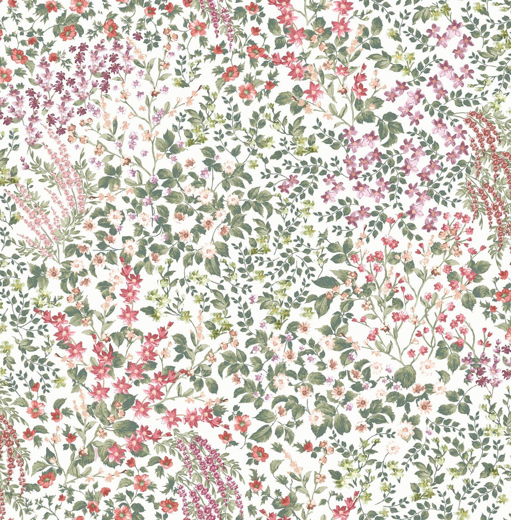Painterly Flora Day Wallpaper