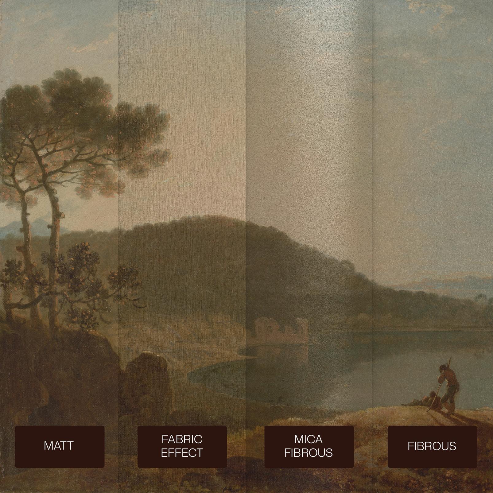 Lake Avernus and the Island of Capri Bespoke Mural