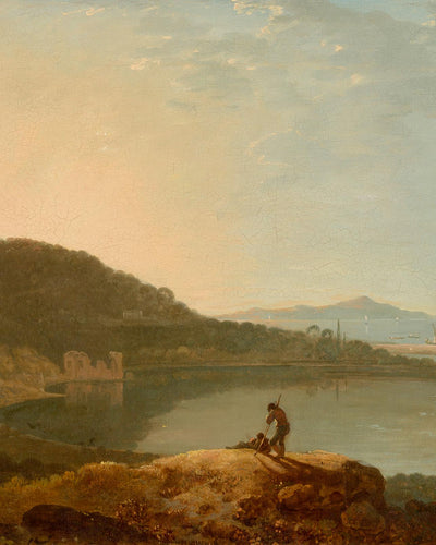 Lake Avernus and the Island of Capri Bespoke Mural