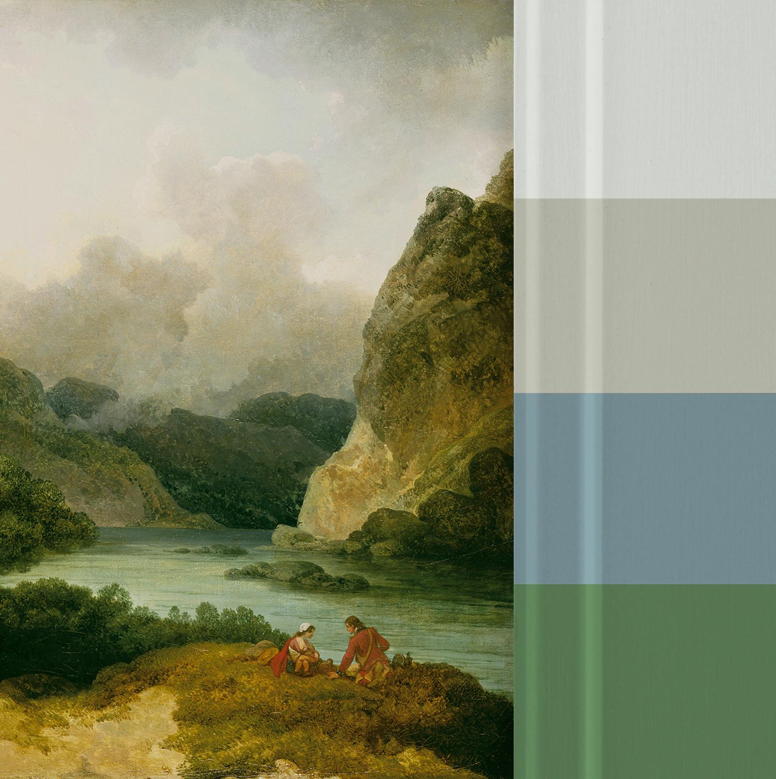 Lake Scene, Evening Bespoke Mural