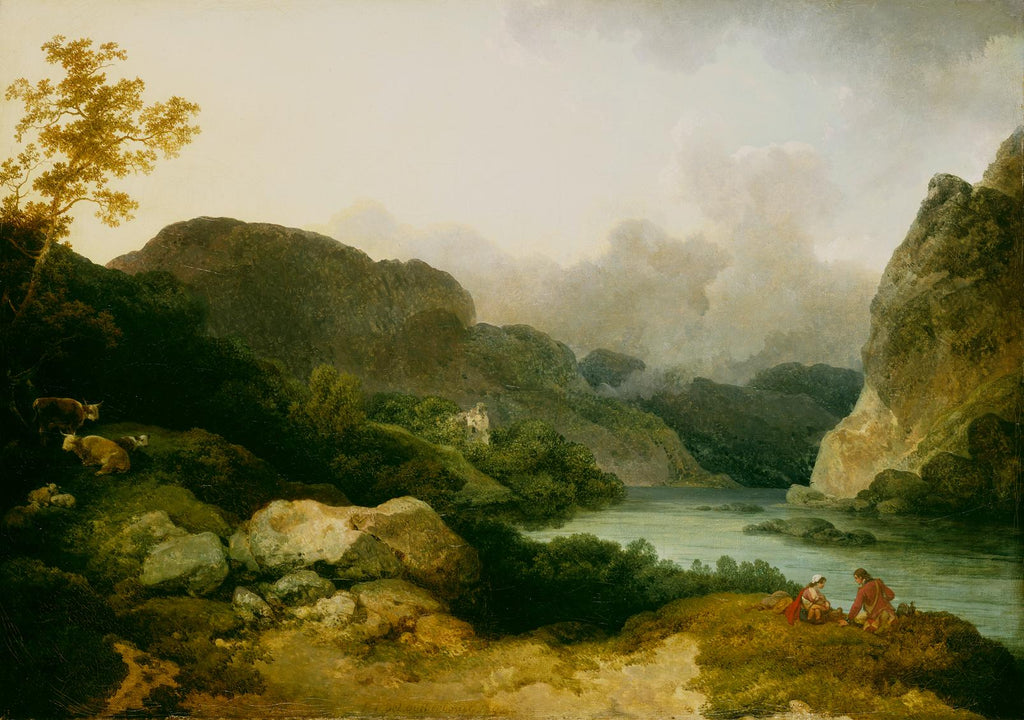 Lake Scene, Evening Bespoke Mural