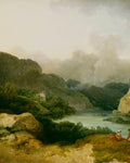 Lake Scene, Evening Bespoke Mural