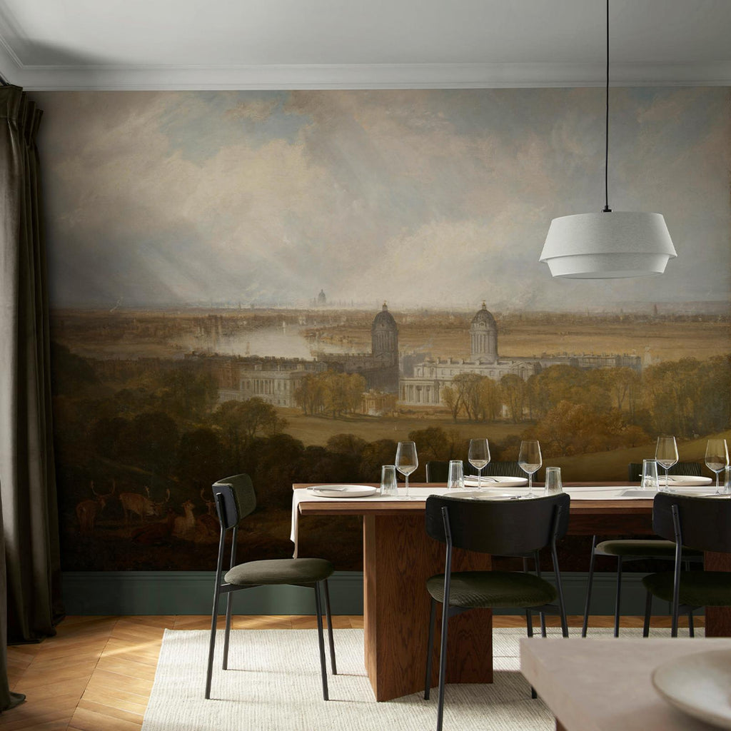 London from Greenwich Park Bespoke Mural