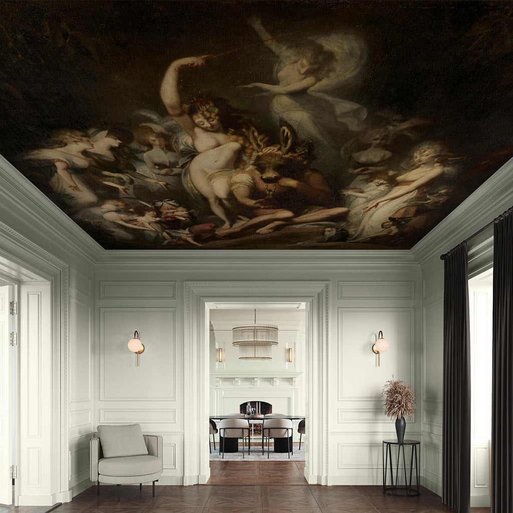 Titania and Bottom Bespoke Mural