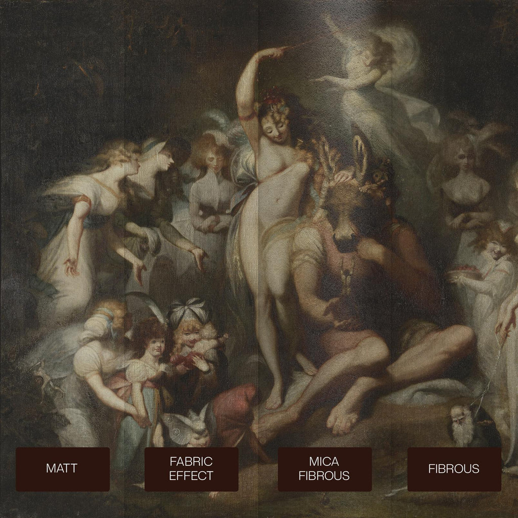 Titania and Bottom Bespoke Mural