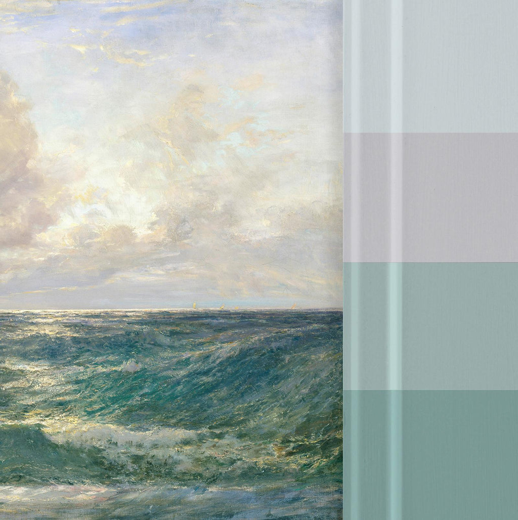 Sunset at Sea: From Harlyn Bay, Cornwall Bespoke Mural
