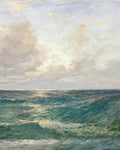 Sunset at Sea: From Harlyn Bay, Cornwall Bespoke Mural