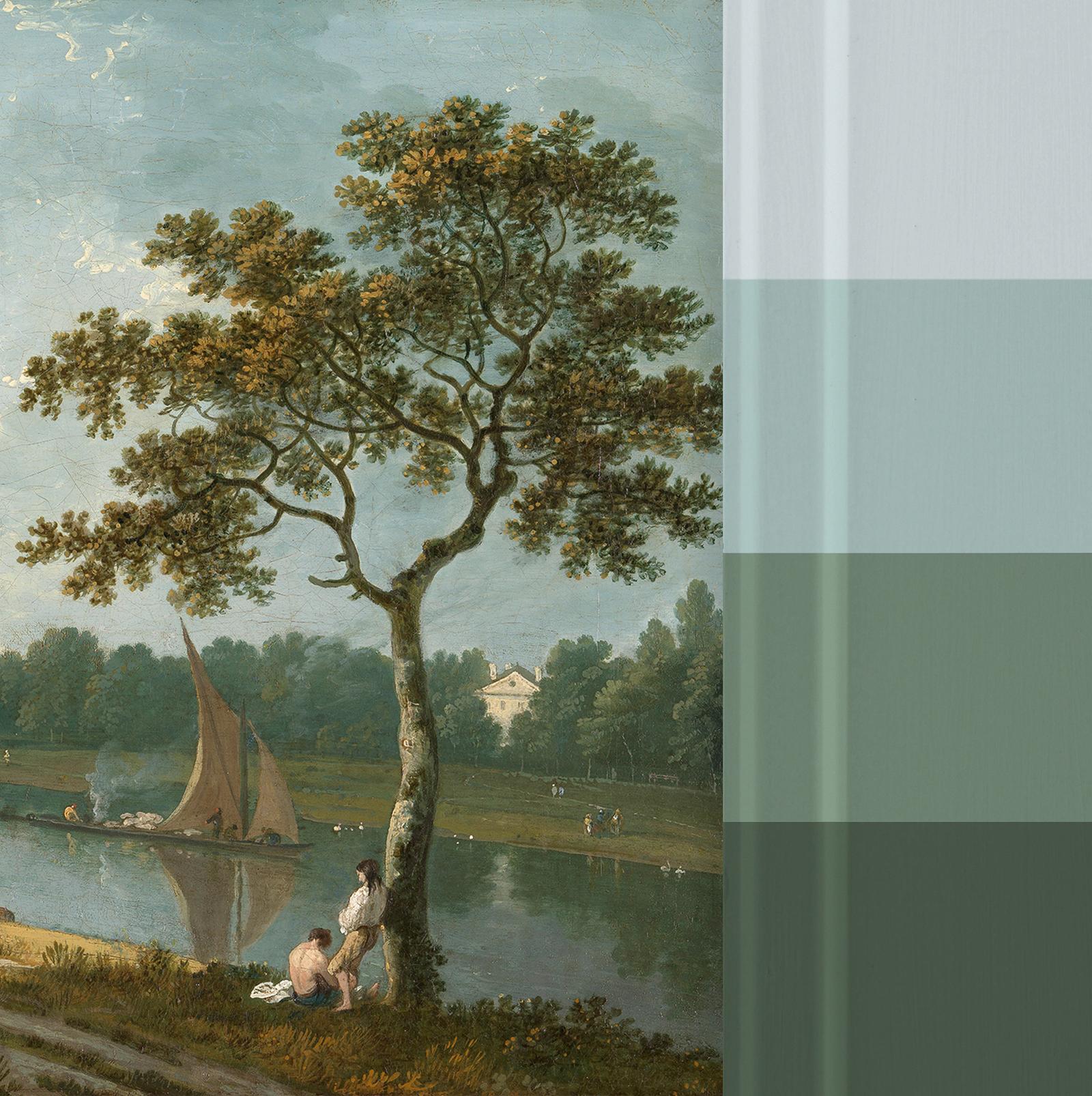 The Thames near Marble Hill  Twickenham Bespoke Mural
