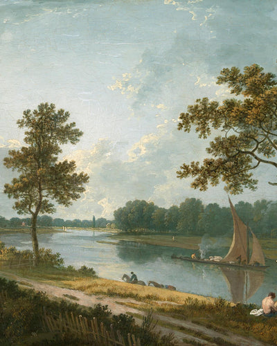 The Thames near Marble Hill  Twickenham Bespoke Mural