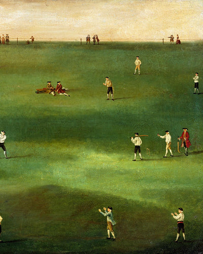 An Exact Representation of the Game of Cricket Bespoke Mural