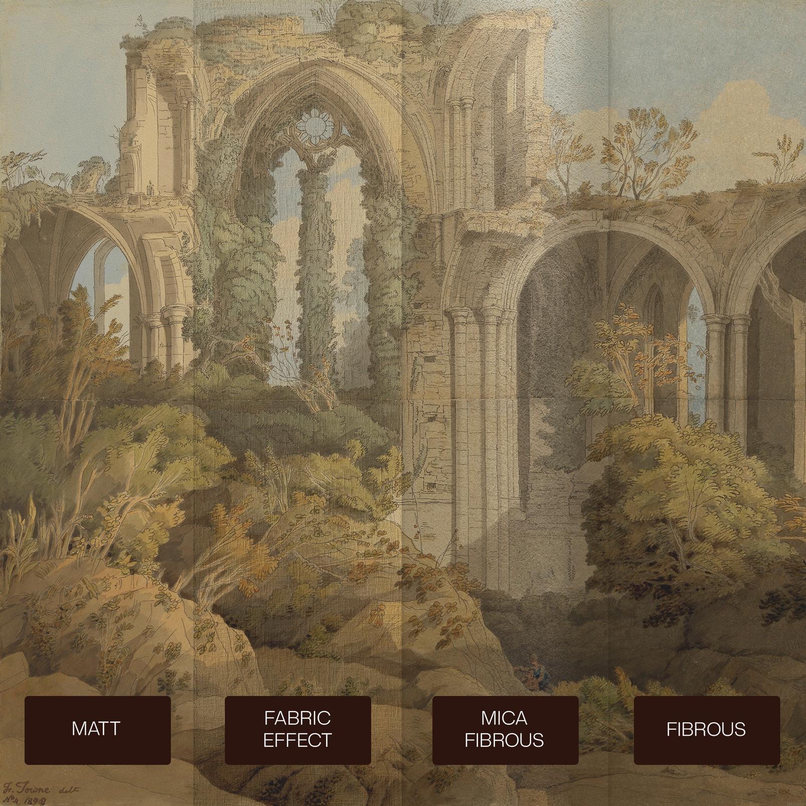 Netley Abbey 1809 Bespoke Mural