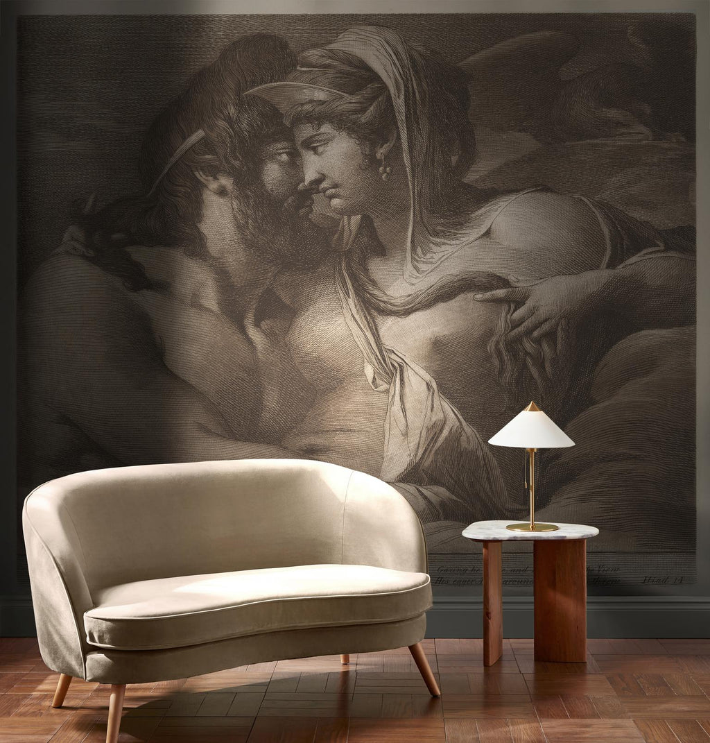Jupiter and Juno on Mount Ida Bespoke Mural