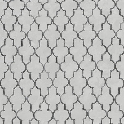 Pergola Trellis Graphite (Porcelaine De Chine)