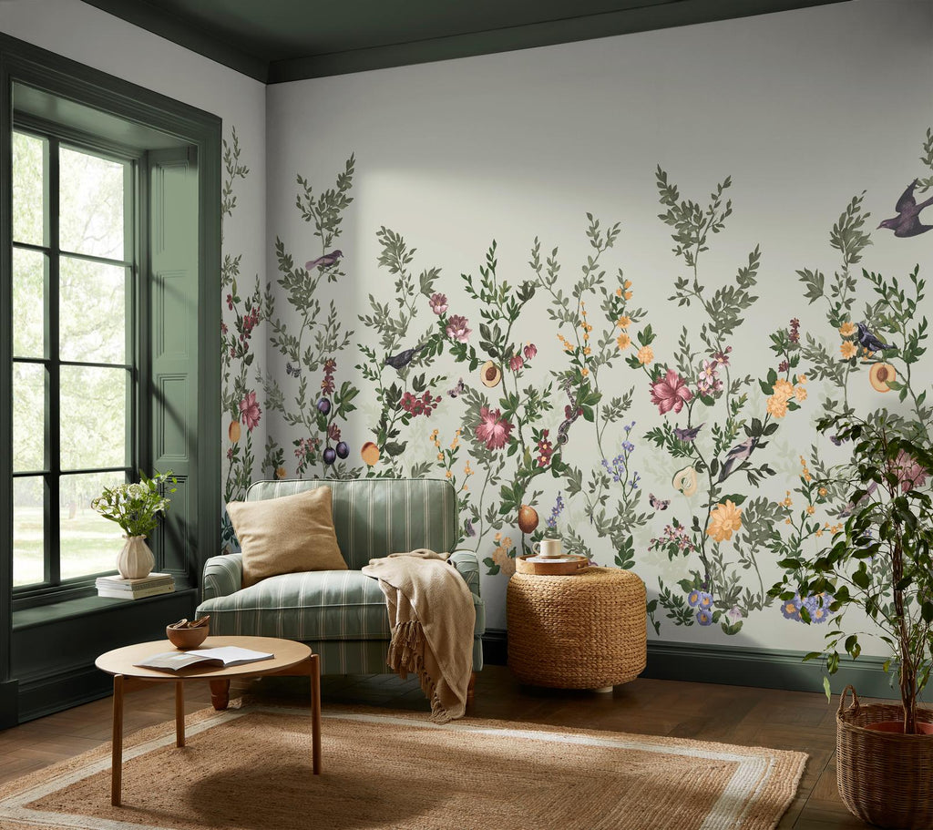 Allurium Sage Bespoke Mural