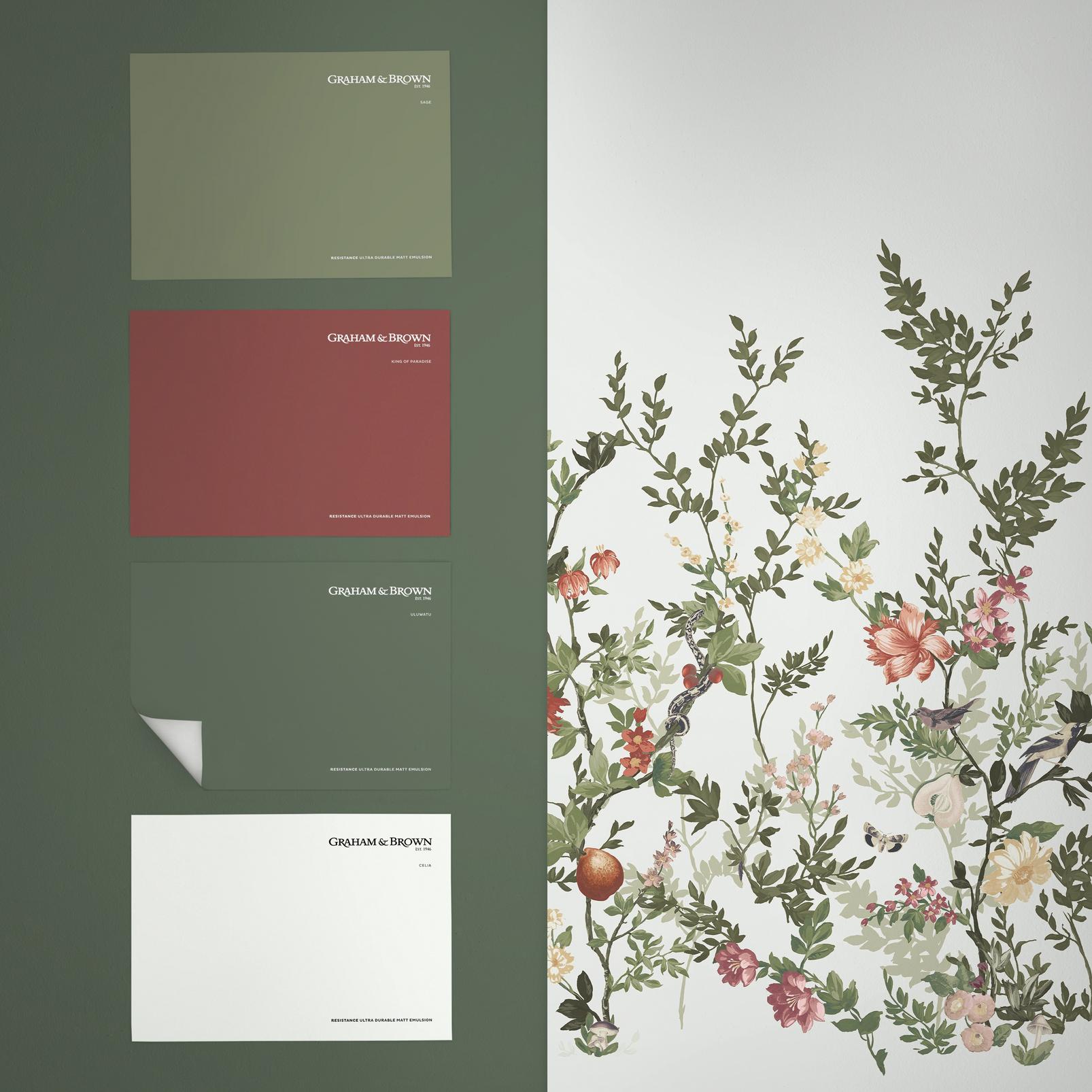 Allurium Soft Pink Bespoke Mural