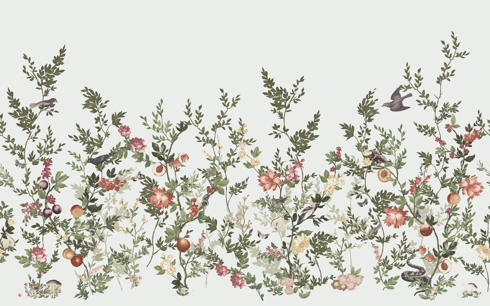 Allurium Soft Pink Bespoke Mural