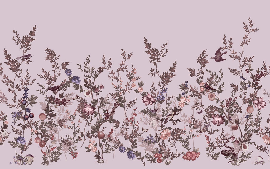 Allurium Pink Bespoke Mural
