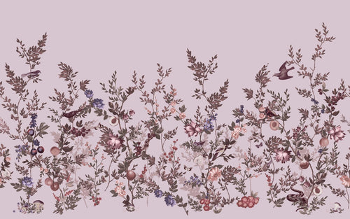 Allurium Pink Bespoke Mural