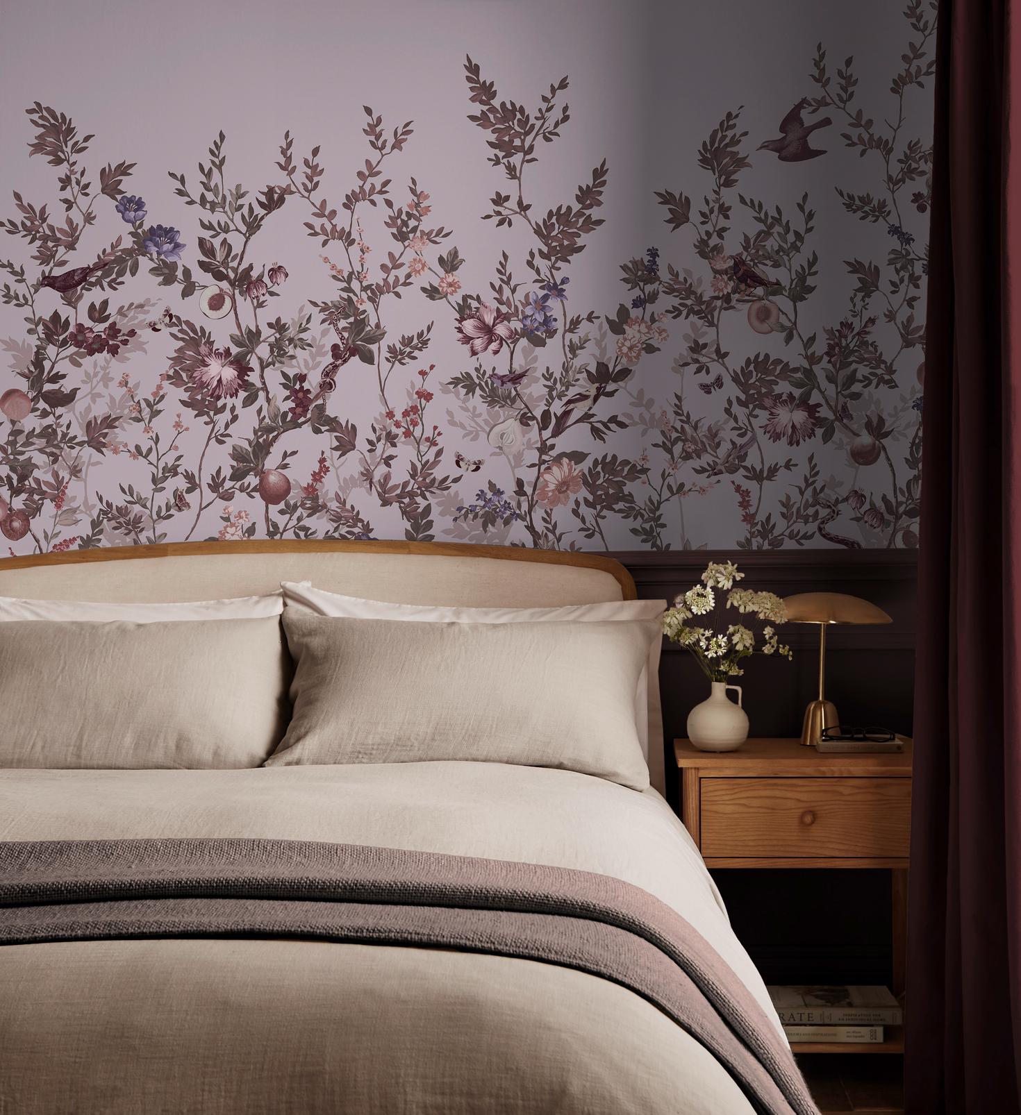 Allurium Pink Bespoke Mural