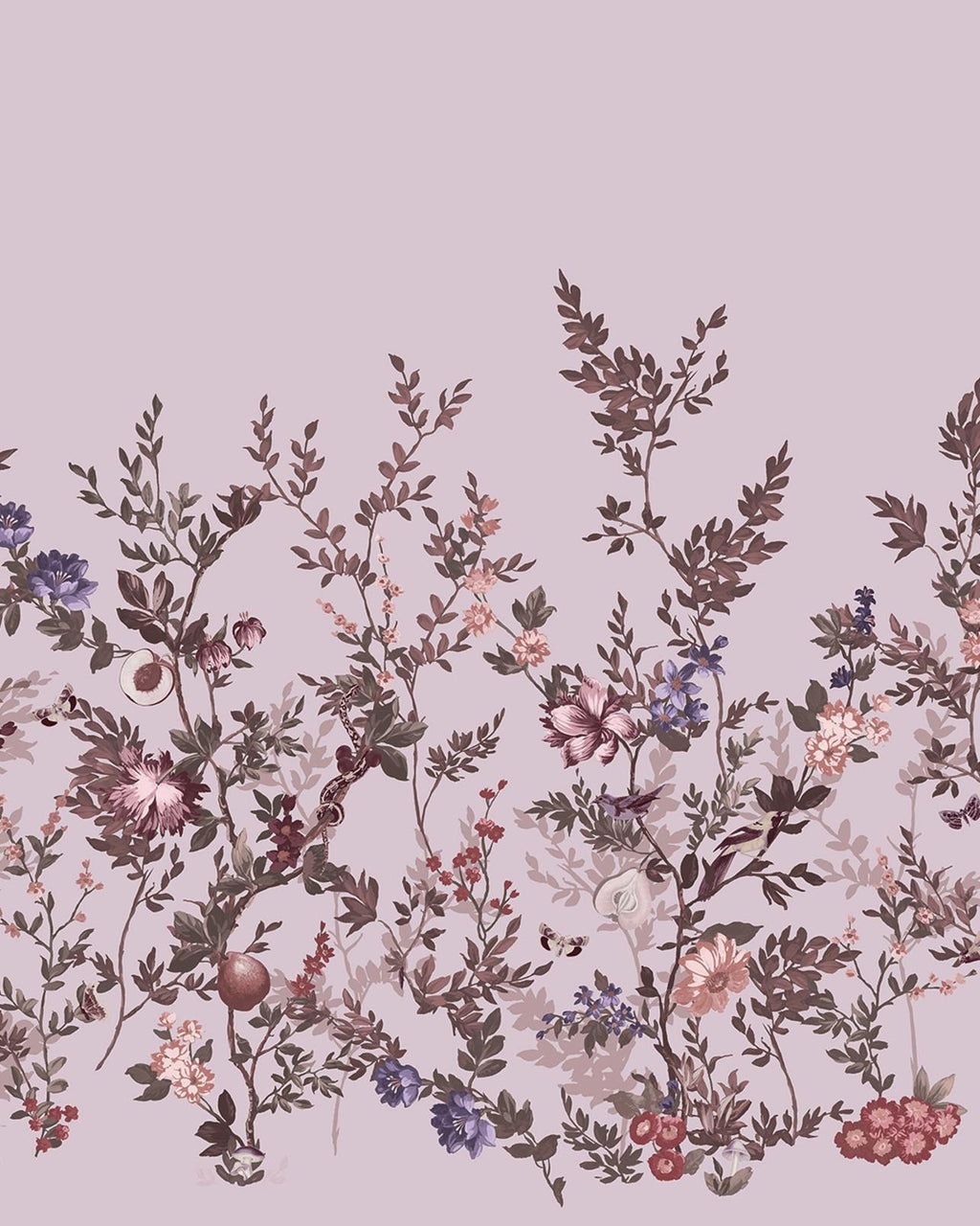 Allurium Pink Bespoke Mural