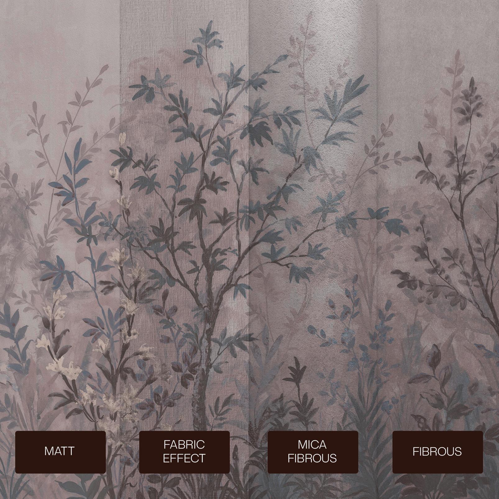 Forest in Bloom Blush Bespoke Mural