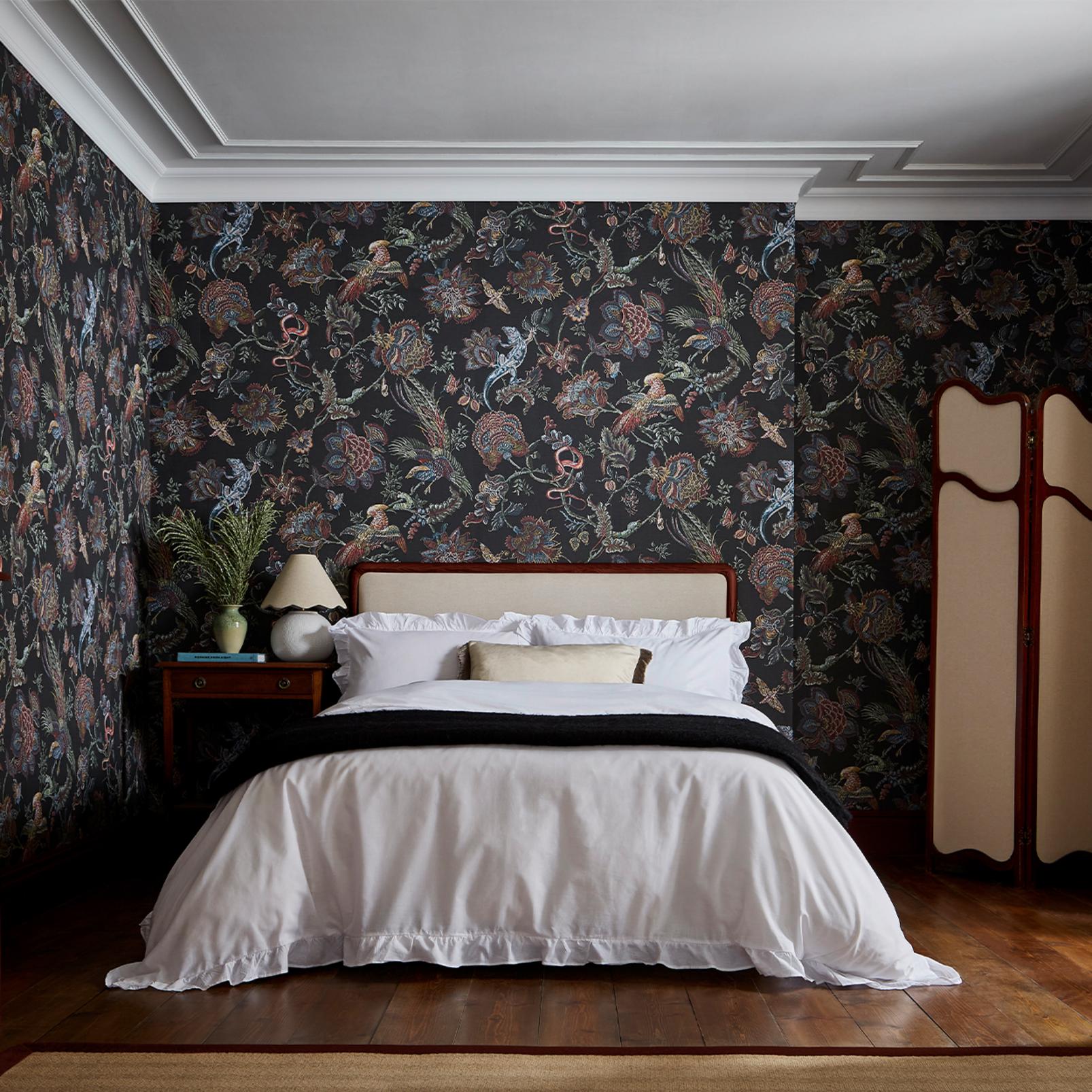 Eternal Weave Black Wallpaper (Set of 2)
