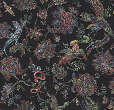 Eternal Weave Black Wallpaper (Set of 2)