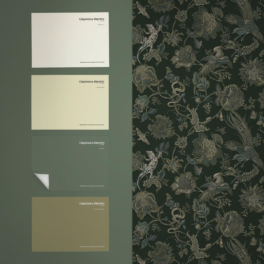 Eternal Weave Emerald Wallpaper (Set of 2)