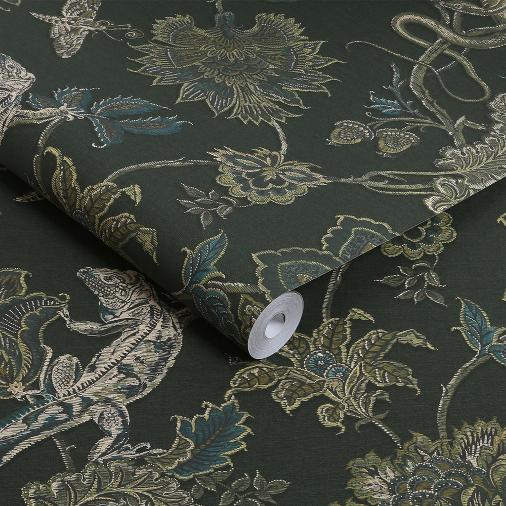 Eternal Weave Emerald Wallpaper (Set of 2)